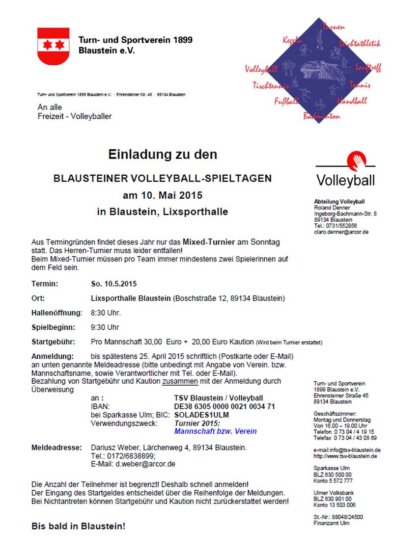 Volleyball Wiblingen